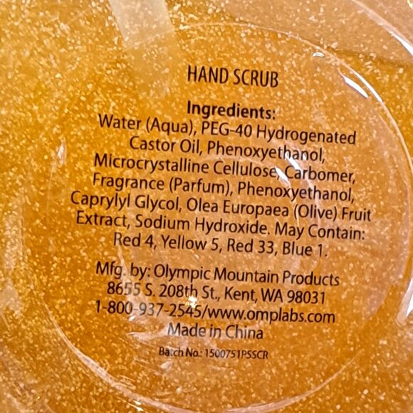 16.5 oz MORGAN CHILD FRESH PUMPKIN luxury hand scrub Hand wash - Picture 3 of 4